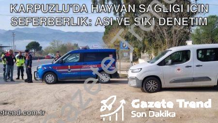 Karpuzlu’da Hayvan Sağlığı İçin Seferberlik: Aşı ve Sıkı Denetim