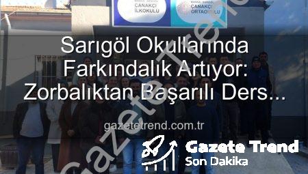 Sarıgöl Okullarında Farkındalık Artıyor: Zorbalıktan Başarılı Ders Çalışmaya Kapsamlı Eğitimler