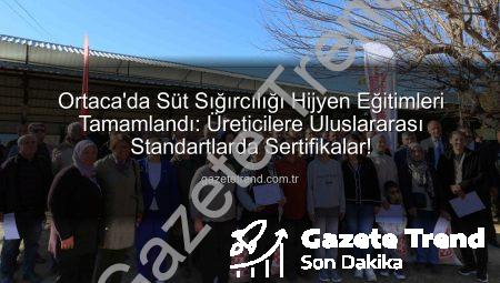 Ortaca’da Süt Sığırcılığı Hijyen Eğitimleri Tamamlandı: Üreticilere Uluslararası Standartlarda Sertifikalar!