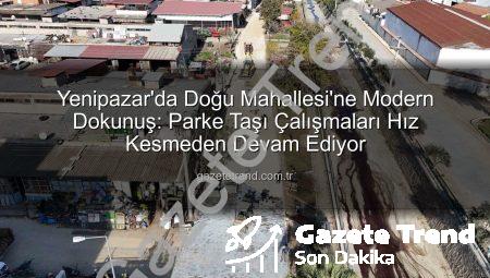 Yenipazar’da Doğu Mahallesi’ne Modern Dokunuş: Parke Taşı Çalışmaları Hız Kesmeden Devam Ediyor